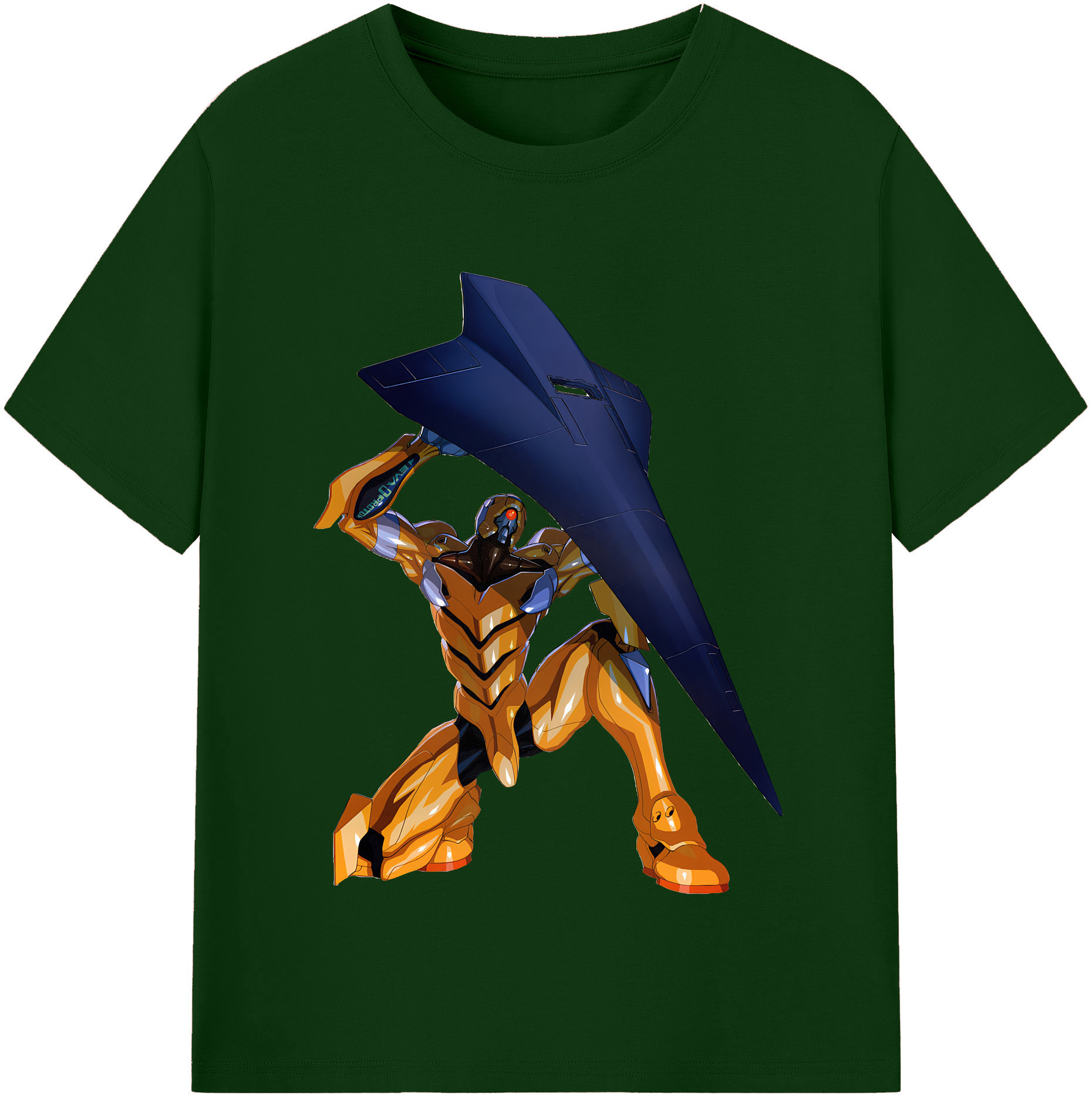 （画像用） EVA 新世紀エヴァンゲリオン 綿100％半袖Tシャツ（フロントプリント）